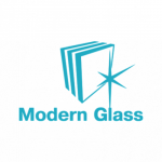 Modern glass logo